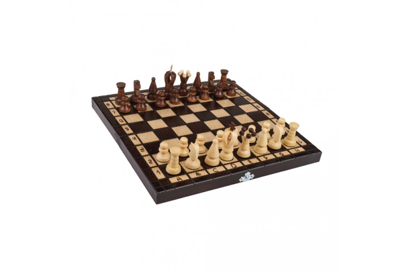Malé dřevěné šachy